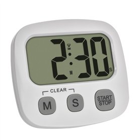 TFA Dostmann Minuteur numérique Blanc 38.2057.02