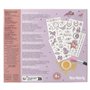 Depesche 12657 Miss Melody Night Horses - Kit de Tatouage Scintillant pour Enfants avec 41 Tatouages adhésifs, 1 Pinceau et 3 po