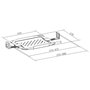 my wall HLA3L Support Adaptateur pour Ordinateur Portable pour Fixation de Moniteur, Support pour Ordinateur Portable, Support E