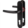 HOPPE STA00303 Ensemble sur Plaque San Diego 1191/347 Noir Mat 165 mm-Clé i-11719965