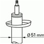 SACHS 313 679 Amortisseur pour Peugeot 207 (WA_, WC_) 2006-2015 Gauche, Essieu Avant et autres véhicules