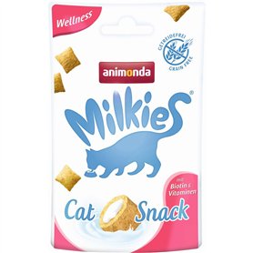 Animonda Snack Milkie Wellness mit Biotin & Vitaminen 30g (Menge: 12 Je Bestelleinheit)