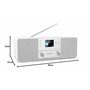 TechniSat DIGITRADIO 370 CD BT - Radio numérique stéréo (Dab+, FM, Lecteur CD, Bluetooth, écran Couleur, USB, AUX, Prise Casque,