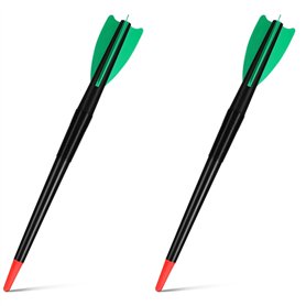 HuangguiyuanV Lot de 2 javelots d'entraînement en plastique souple pour enfants