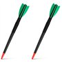 HuangguiyuanV Lot de 2 javelots d'entraînement en plastique souple pour enfants