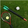 HuangguiyuanV Lot de 2 javelots d'entraînement en plastique souple pour enfants, pour compétition scolaire, accessoires athlétiq