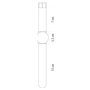 Montre Bracelet radiopilotée à écran LCD SW-640 DCF [Pearl]