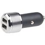 revolt Chargeur Allume-Cigare 12/24 V 2 Ports USB 2,1A