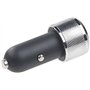 revolt Chargeur Allume-Cigare 12/24 V 2 Ports USB 2,1A