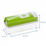 Genius Nicer Dicer Smart (10 pièces) Coupe-légumes à oignons Mandoline Trancheuse à légumes Trancheuse à fruits - Trancheuse à l
