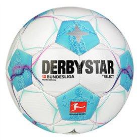 Derbystar Bundesliga Ballon de Football spécial de la Saison 24/25 – Ballon de Football Unisexe Taille 5 au Design du Ballon Off