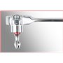KS TOOLS 503.4266 Coffret clé mixte à cliquet CHROMEplus 16p.8-9-10-11-12-13-14-15-16-17-18-19 mm Argent