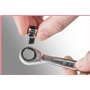KS TOOLS 503.4266 Coffret clé mixte à cliquet CHROMEplus 16p.8-9-10-11-12-13-14-15-16-17-18-19 mm Argent