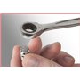 KS TOOLS 503.4266 Coffret clé mixte à cliquet CHROMEplus 16p.8-9-10-11-12-13-14-15-16-17-18-19 mm Argent