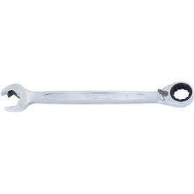 Ks Tools 503.5911 - Clé mixte à cliquet DUO - Gamme GEARplus® - 11 mm - En chrome Vanadium - Finition Satinée