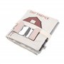 LÄSSIG Livre de jeu pour bébé Livre en tissu souple/Activity Soft Toy Book Tiny Farmer