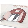 LÄSSIG Livre de jeu pour bébé Livre en tissu souple/Activity Soft Toy Book Tiny Farmer