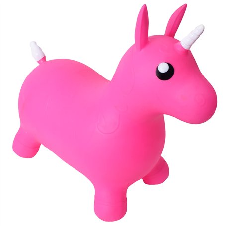 TE-Trend B-Ware Cheval sauteur rose Licorne Cheval Jouet sauteur Cheval Licorne Cheval Sauteur Cheval Licorne Cheval pour s'asse