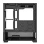 Xilence X218.ARGB XILENT Beam Boîtier PC Gaming, 3X Ventilateurs ARGB PWM, ATX Midi Tower Case, Look Verre d'aquarium, Airflow é