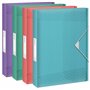 Esselte Colour'Breeze 626266 Lot de 5 boîtes de rangement extra A4 en polypropylène pour jusqu'à 350 feuilles - Pour ranger et t
