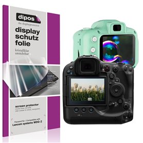 dipos I 4x Protection ecrán compatible avec Lancom systems WDG-2 Films de protection d'écran transparent