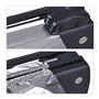 Relaxdays Ensemble de 2 coupe-film, pour aluminium et film plastique, fenêtre de visualisation, séparation fluide, distributeur 