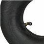 Relaxdays Roue brouette avec Chambre à air, Lot de 2 pneus Rechange 3.00-4 Pouces, pneumatiques, Jusqu’à 125 kg, Noire