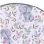 Relaxdays Fauteuil pour Enfant, Pliant, éléphants, HLP : 47 x 50 x 48 cm, pour intérieur ou extérieur, Multicolore