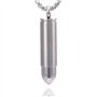DonDon Collier homme en acier inoxydable