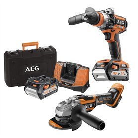 AEG - Duo Brushless : Perceuse percussion Brushless