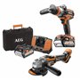 AEG - Duo Brushless : Perceuse percussion Brushless