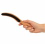 Breiter Brosse à Chapeau Brosse Textile Brosse pour Le Nettoyage des Chapeaux en Feutre – en Véritable Bois de Poirier et Poils 