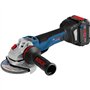 Bosch Professional 18V System meuleuse angulaire sans-fil GWS 18V-10 PSC (de disque 125 mm, 2 batteries ProCORE18V 5.5Ah, charge