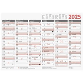 BRUNNEN Calendrier tableau (2025)