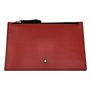 Montblanc Meisterstück Card Holder Zipped Rouge Porte-Cartes pour Adultes Unisexe Multicolore Taille Unique