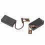 vhbw 2x Balais de charbon pour moteur 6