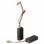 vhbw 2x balais de charbon 26 x 12