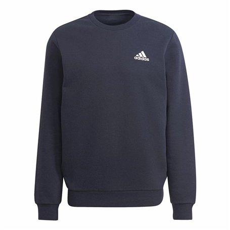 Sweat sans capuche homme Adidas Feelcozy Noir