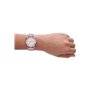 Armani Exchange Montre pour femme mouvement quartz/3 aiguilles boîtier 36mm avec un bracelet en acier inoxydable AX5273