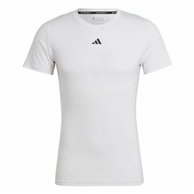 T-shirt à manches courtes homme Adidas Techfit Training Blanc