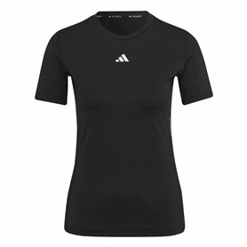 T-shirt à manches courtes femme Adidas Techfit Noir