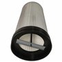 vhbw Filtre à particules fines compatible avec Holzmann ABS850 centrale d'aspiration - particules fines avec brosses de nettoyag