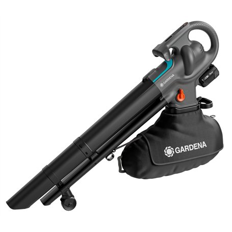 GARDENA Aspirateur souffleur PowerJet Collect avec Batterie P4A 18 V