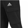 Pantalon de sport long Adidas Essentials Fleece Noir Homme