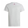 T shirt à manches courtes Enfant Adidas Essentials Blanc