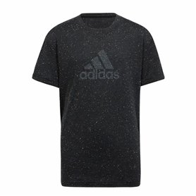 T shirt à manches courtes Enfant Adidas Noir