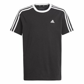 T shirt à manches courtes Enfant Adidas Essentials Bleu Noir