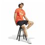Short de Sport Adidas Bl Short Q1 Graphic Noir