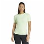 T-shirt à manches courtes femme Adidas Essentials Techfit Train Vert citron Vert clair