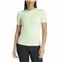 T-shirt à manches courtes femme Adidas Essentials Techfit Train Vert citron Vert clair